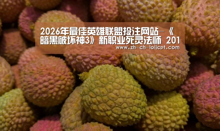 2026年最佳英雄联盟投注网站-《暗黑破坏神3》新职业死灵法师 2017年中上线(图1) LoL投注网站